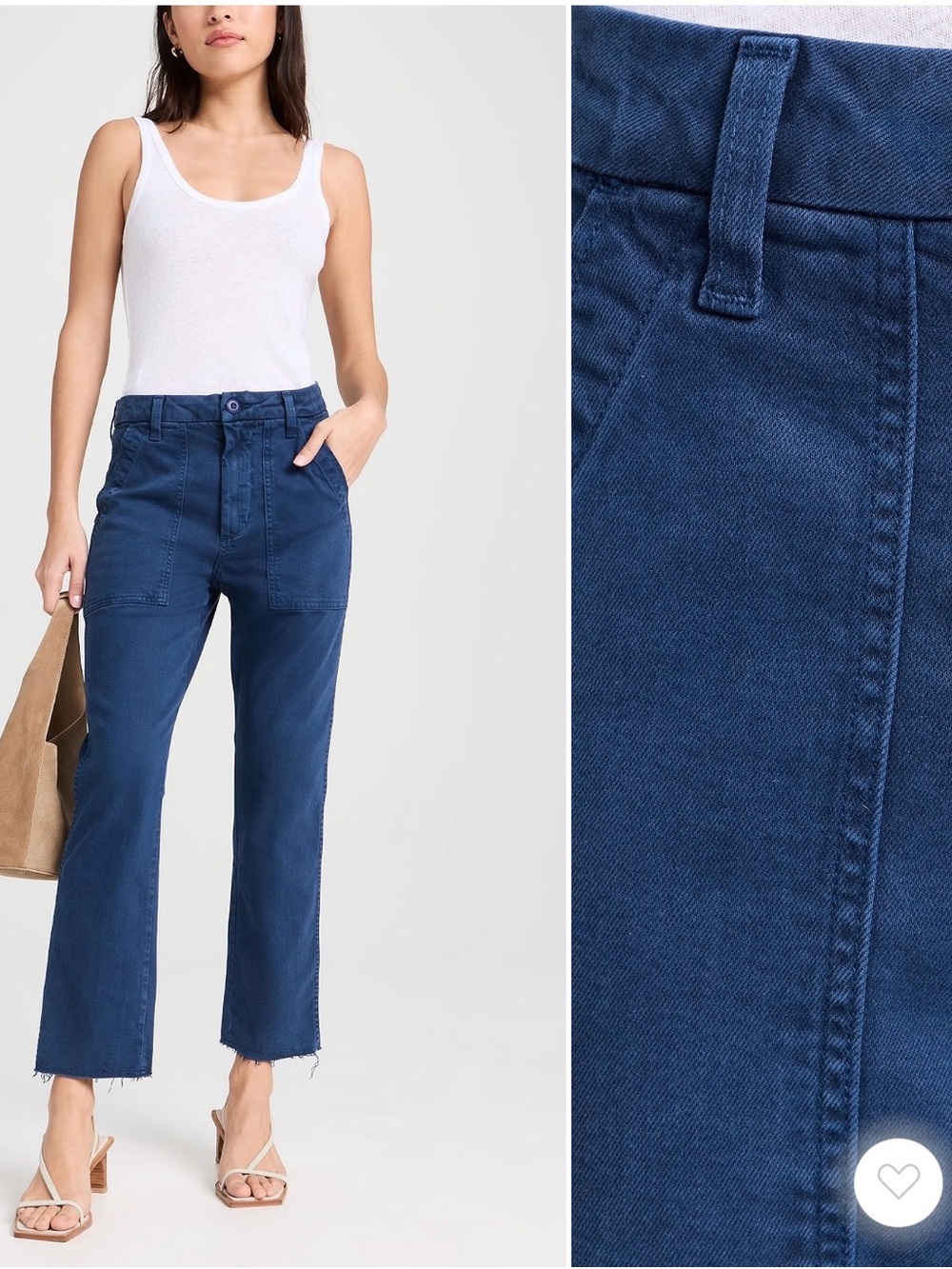 AMO | Easy Army Trouser | size 29 | navy blue